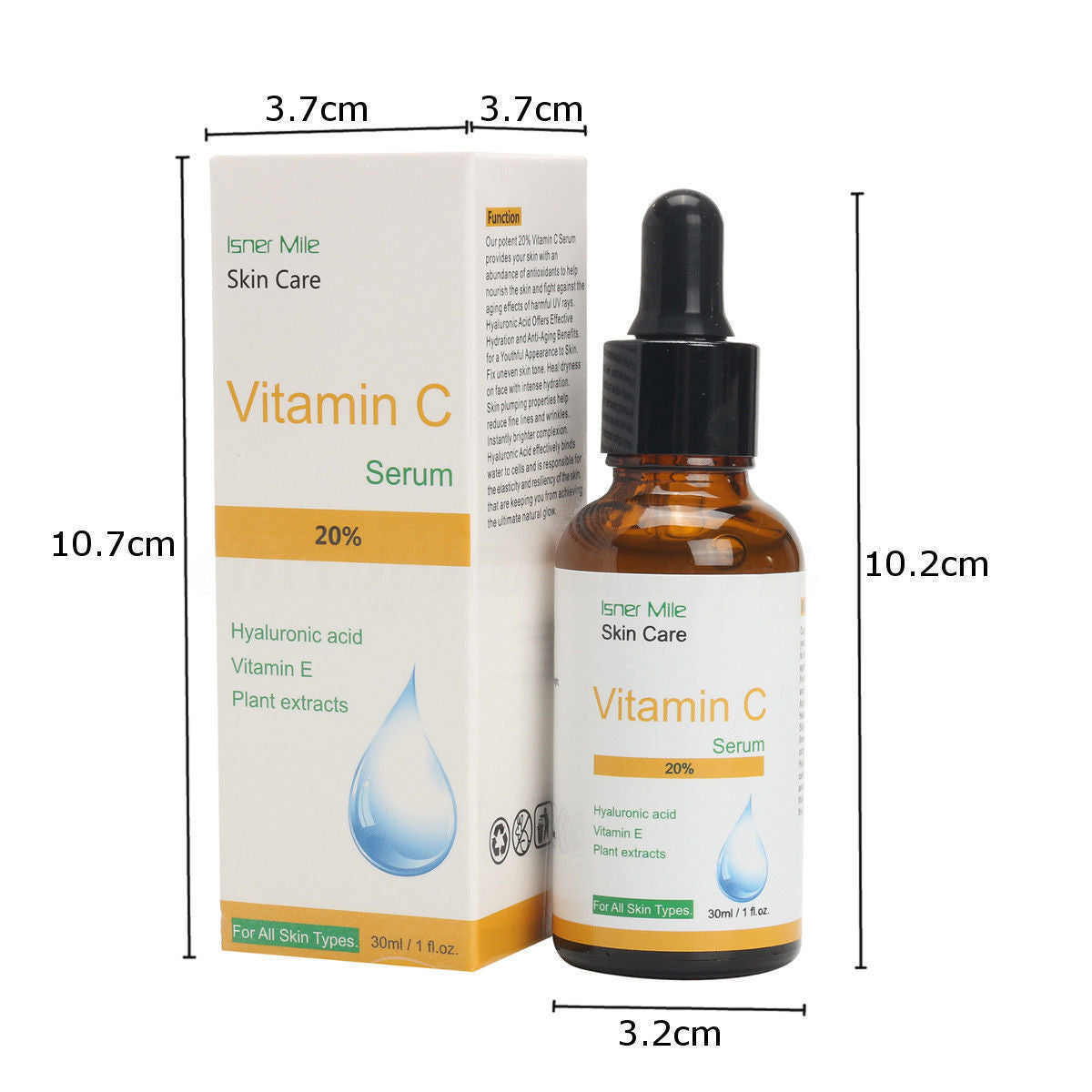 Vitamin C undiluted skin care products - HolisticBMS