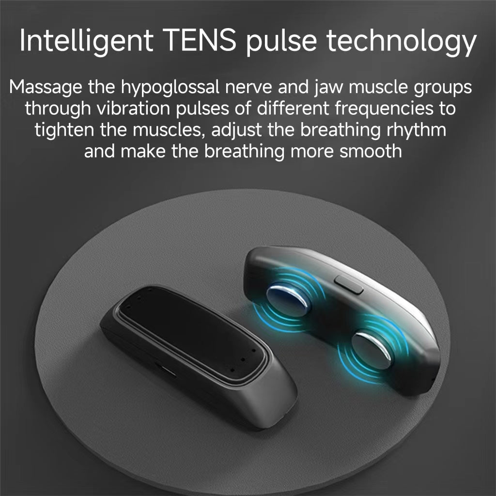 Smart Anti Snoring Device EMS Pulse Snoring Stop Effective Solution Snore Sleep Aid Portable Noise Reduction Muscle Stimulator - HolisticBMS