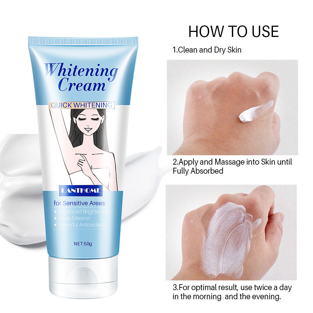 Lanthome Whitening Cream Body Cream Refreshing Moisturizing Body Care - HolisticBMS
