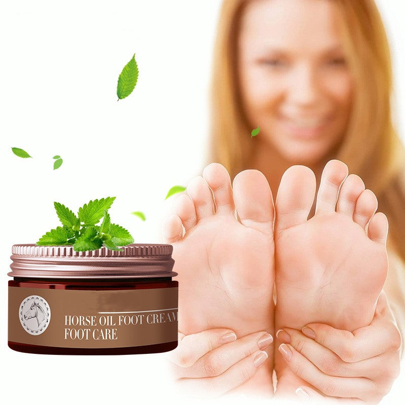 Moisturizing Horse Oil Foot Care Cream - HolisticBMS